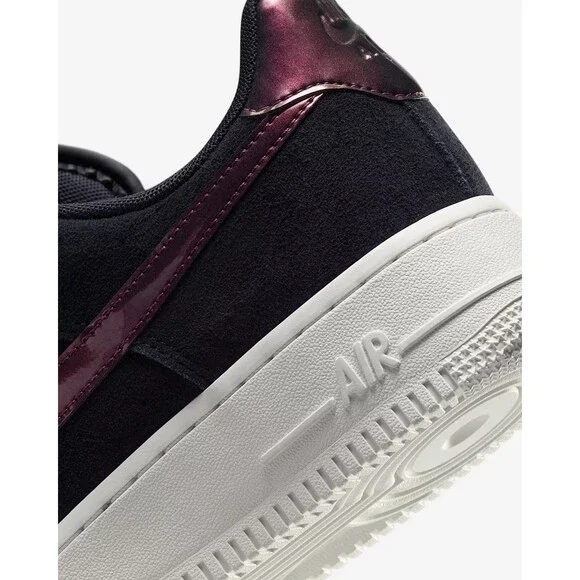 Nike Air Force 1 '07 SE HJ4401-002 Sneaker Womens Black Platform Shoes aaNKE261 - Picture 7 of 15
